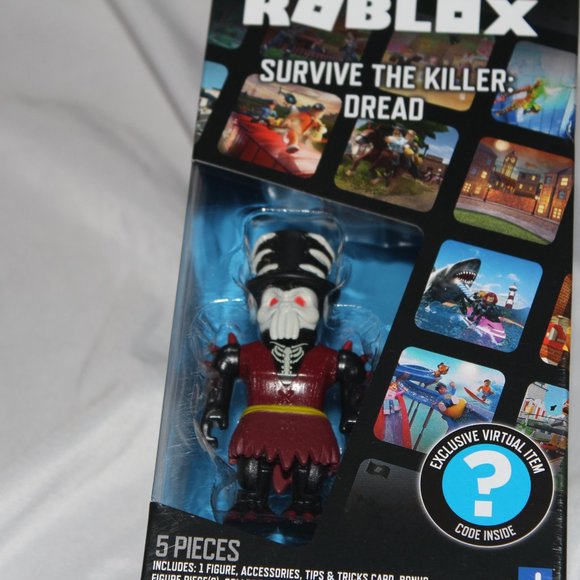 Roblox Deluxe Mystery Pack 6pcs- Series 3 Survive The Killer Dread 3" w/Code - Picture 2 of 3